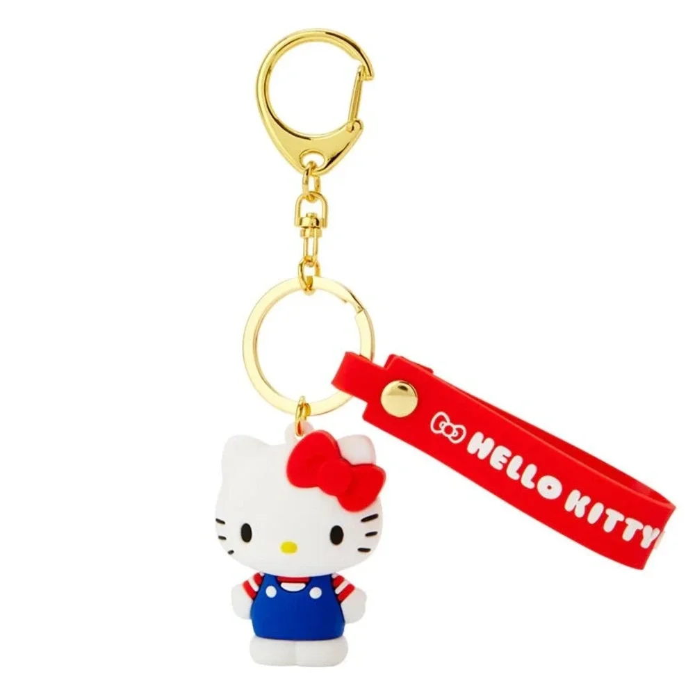 Sanrio Original Hello Kitty Signature Keychain Collectible Charm NWT